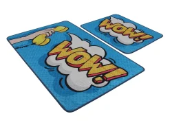 Alfombra de baño Set (2 piezas) Wow multicolor
