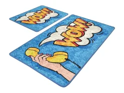Alfombra de baño Set (2 piezas) Wow multicolor