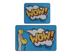 Alfombra de baño Set (2 piezas) Wow multicolor