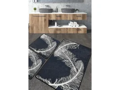 Alfombra de baño Set (3 piezas) Alisan multicolor