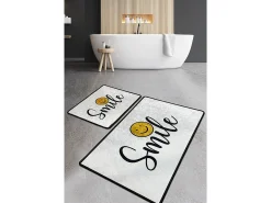 Alfombra de baño Set (2 piezas) Smile Djt multicolor
