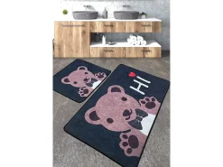 Alfombra de baño Set (2 piezas) Bera multicolor