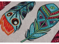 Alfombra de baño Set (2 piezas) Feather DJT multicolor
