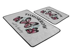 Alfombra de baño Set (2 piezas) Tomorrow Djt multicolor