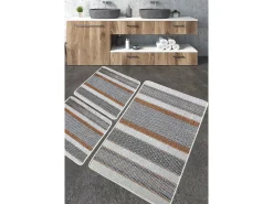 Alfombra de baño Set (3 piezas) Benver multicolor