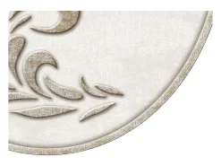 Alfombra de baño Set (2 piezas) 210FG41115KR crema