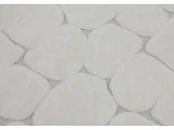 Alfombra de baño Set (2 piezas) Lino multicolor