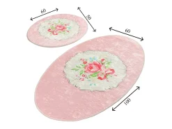 Alfombra de baño Set (2 piezas) Rena DJT multicolor