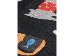 Alfombra de baño Set (2 piezas) Black Cats multicolor