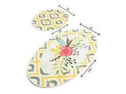 Alfombra de baño Set (2 piezas) Blondie DJT multicolor