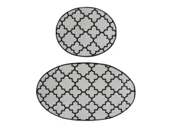 Alfombra de baño Set (2 piezas) Kupa multicolor
