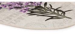Alfombra de baño Set (3 piezas) Lavender multicolor