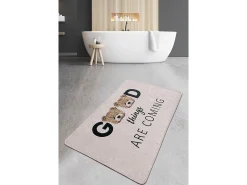 Alfombra de baño Things Djt (80 x 100) multicolor