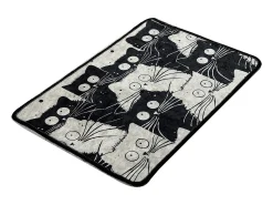 Alfombra de baño White Cats DJT multicolor