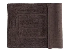 Alfombra de baño William 80x50cm gris.