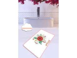 Alfombra de baño With Love (70 x 120) multicolor