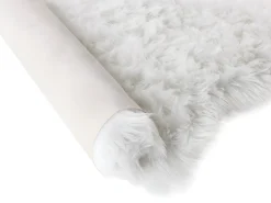 Alfombra de cama símil piel de oveja color blanco SHEEP