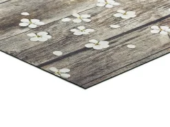 Alfombra de cocina - Diseños primaverales - marrón - 52 x 100 cm - SPRINTY