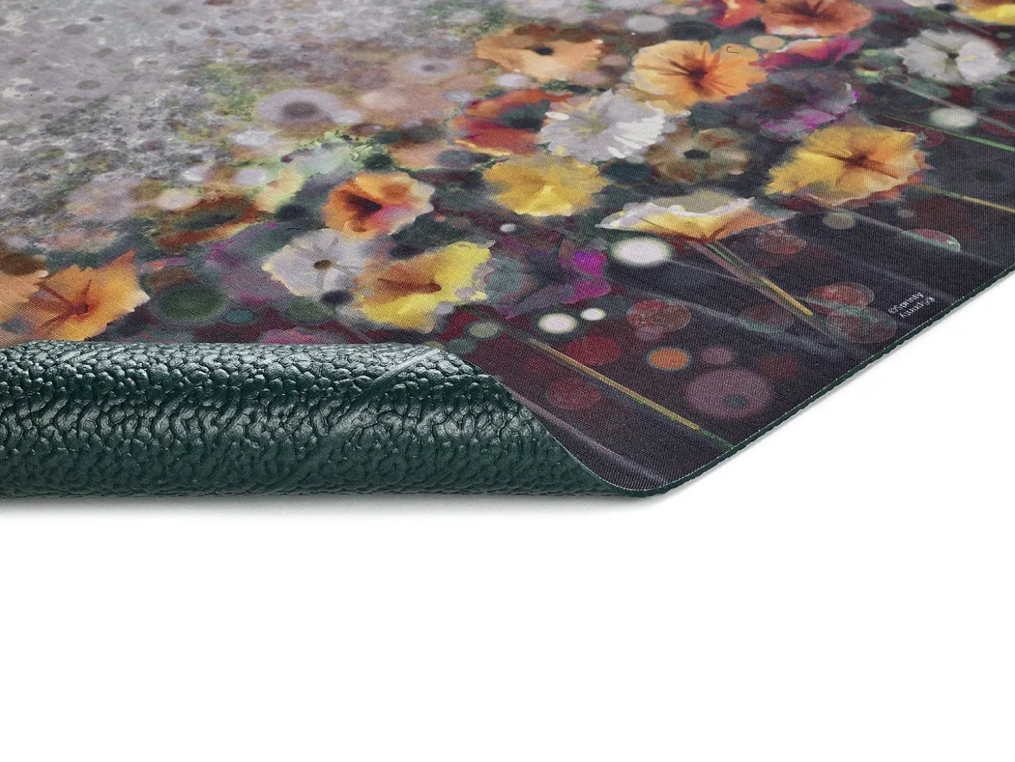 Alfombra de cocina - Diseños con flores - multicolor - 52 x 200 cm - RICCI