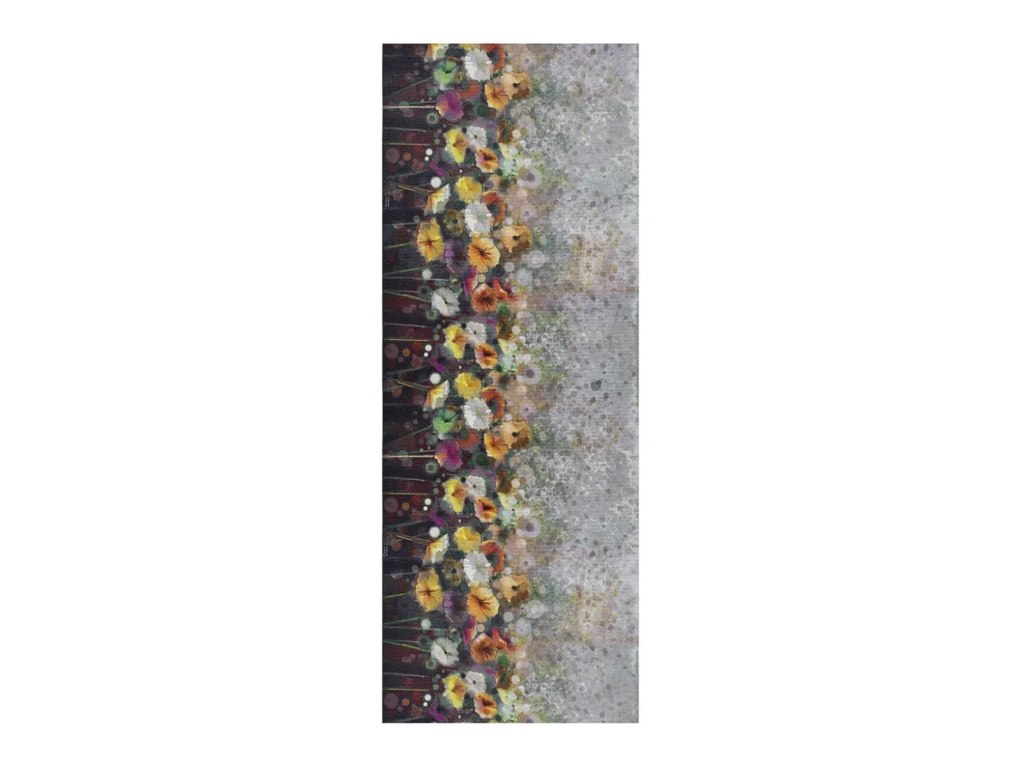 Alfombra de cocina - Diseños con flores - multicolor - 52 x 200 cm - RICCI