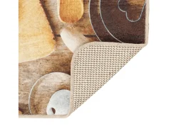 Alfombra de cocina lavable antideslizante multicolor 60x180 cm
