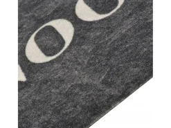 Alfombra de cocina lavable terciopelo Cooking negro 45x150 cm ES673187