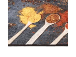 Alfombra de cocina lavable antideslizante multicolor 60x180 cm