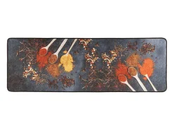 Alfombra de cocina lavable antideslizante multicolor 60x180 cm