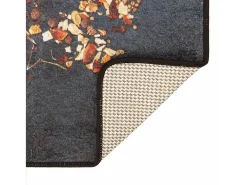 Alfombra de cocina lavable antideslizante multicolor 60x180 cm