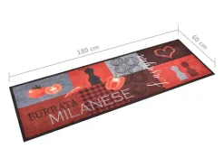 Alfombra de cocina lavable Tomatoes 60x180 cm ES181977