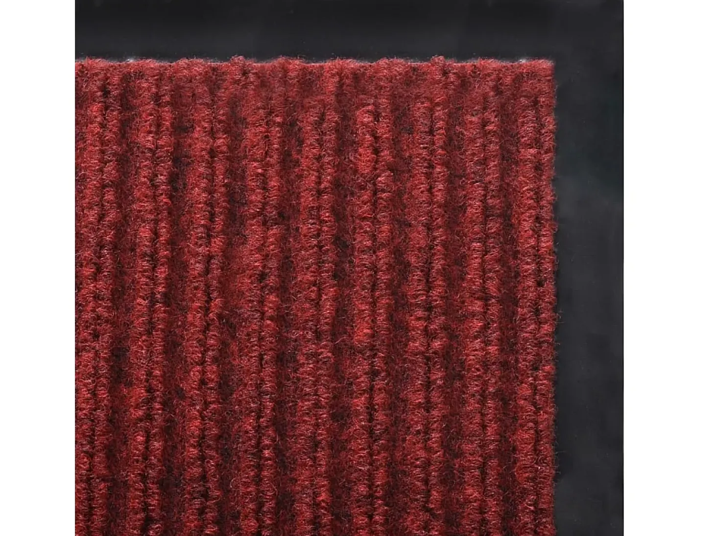 Alfombra de entrada de PVC roja, 120 x 180 cm ES991902