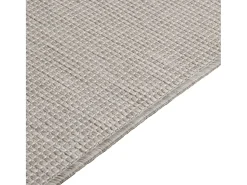 Alfombra de exterior de tejido plano gris taupe 140x200 cm ES27894