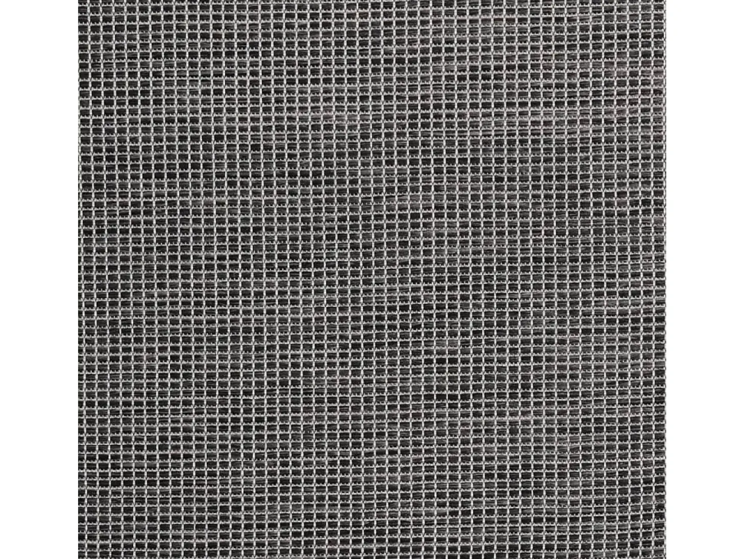 Alfombra de exterior de tejido plano gris 140x200 cm ES80338