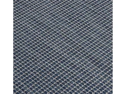 Alfombra de exterior de tejido plano azul 120x170 cm ES42116