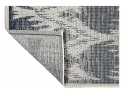 Alfombra de exterior Tessa Azul marino 120 x 170 cm