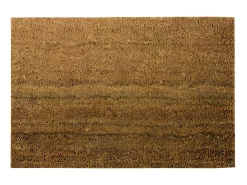 Alfombra de fibras de coco naturales 40x60 cm con suela de PVC