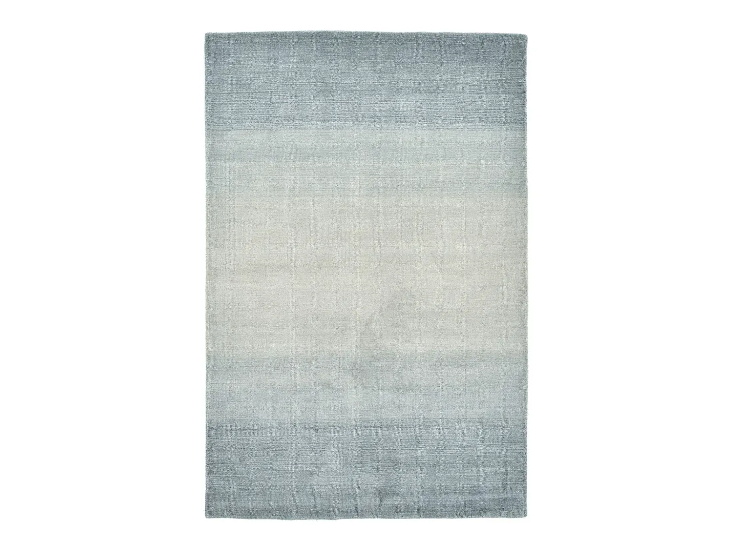 Alfombra de lana con degradado de color 190x290 cm Gris Wool Comfort