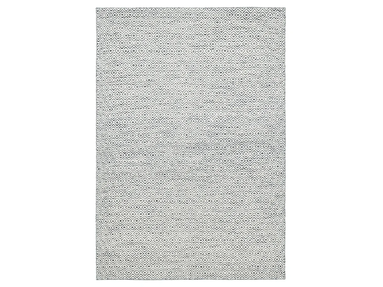 Alfombra de lana de estilo escandinavo 160x230 cm Gris natural Trondheim