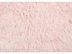 Alfombra de lana natural tejida a mano 180x250 cm Rosa Fluffy