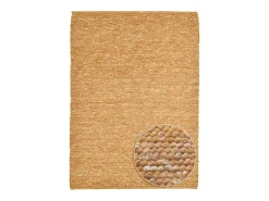 Alfombra de lana reversible tejida a mano 170x240 cm Terracota Alpen