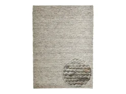 Alfombra de lana reversible tejida a mano 120x180 cm Marrón Multi Alpen