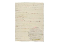 Alfombra de lana reversible tejida a mano 190x250 cm Colores pastel Alpen