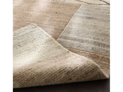 Alfombra de lana tejida a mano 250x350 cm Gris natural Nakarta