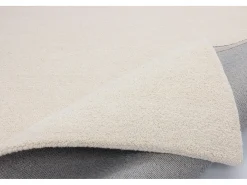 Alfombra de lana tejida a mano al estilo bereber 60x90 cm Lana Blanca Royal Berber