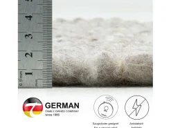 Alfombra de lana tejida a mano reversible 140x200 cm Arena Multi Alm-Glück