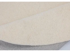 Alfombra de lana tejida a mano al estilo bereber 240x240 cm Lana Blanca Royal Berber