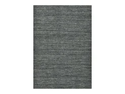 Alfombra de lana UNI tejida a mano 190x290 cm Antracita Pure