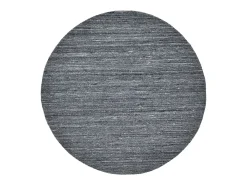 Alfombra de lana UNI tejida a mano 150x150 cm Antracita Pure