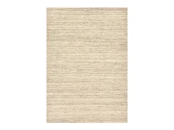 Alfombra de lana UNI tejida a mano 140x200 cm Beige natural Pure