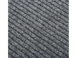 Alfombra de pasillo atrapa suciedad 100x400 cm gris ES606199